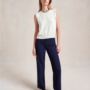 La Ligne Navy Skinny Colby Pant XS